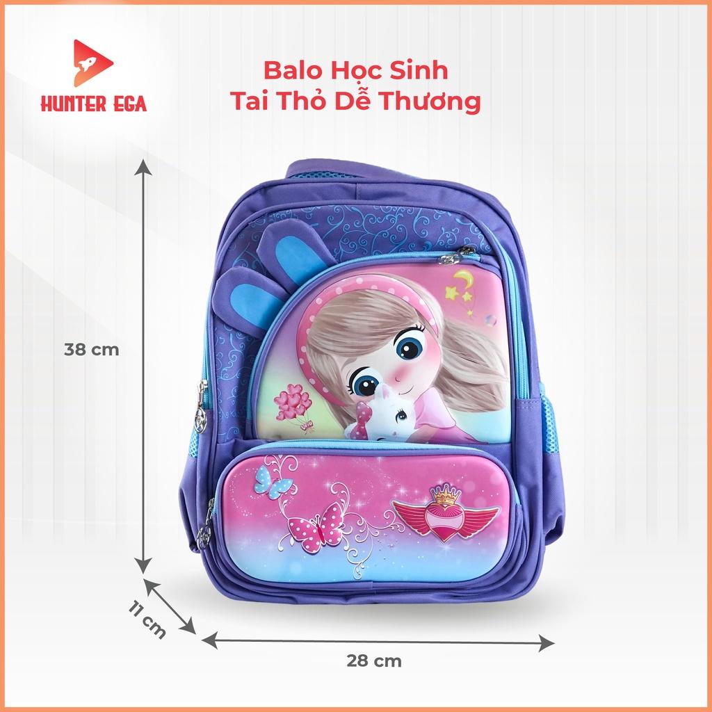 Balo Tiểu Học Xinh Xắn Siêu Nhẹ Cho Bé Trai Bé Gái Mã 3001