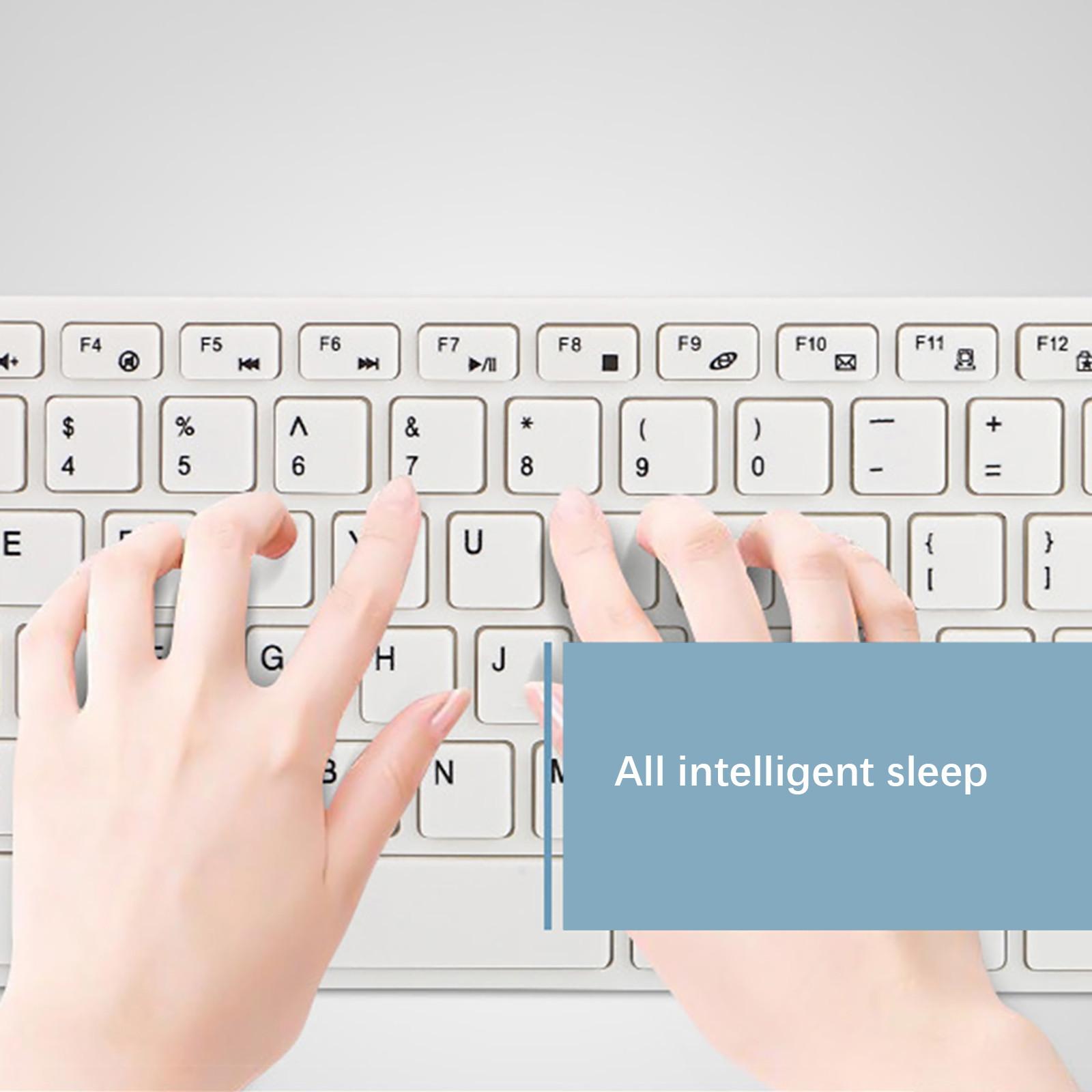 HK-06 Cực Im Lặng 2.4GHz Không Dây Bàn Phím Và Chuột 1600DPI Có Thể Điều Chỉnh Bàn Phím Chơi Game Chuột Cho Gia Đình văn Phòng Trang Sức Giọt
