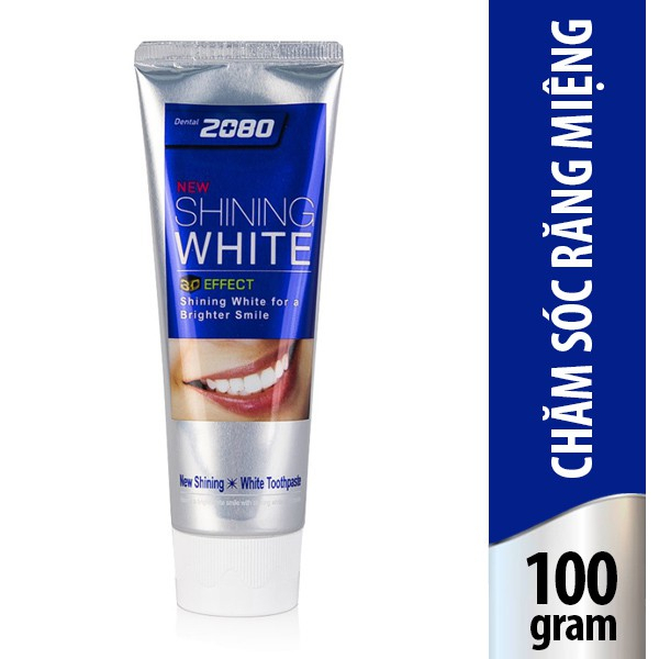 Kem đánh răng 3D Whitening giúp trắng và ngừa sâu răng 2080 Hàn Quốc 120gr