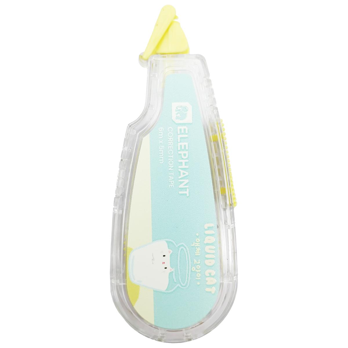 Xóa Kéo Liquid Cat - 6mm x 5m - Elephant (Mẫu Màu Giao Ngẫu Nhiên)