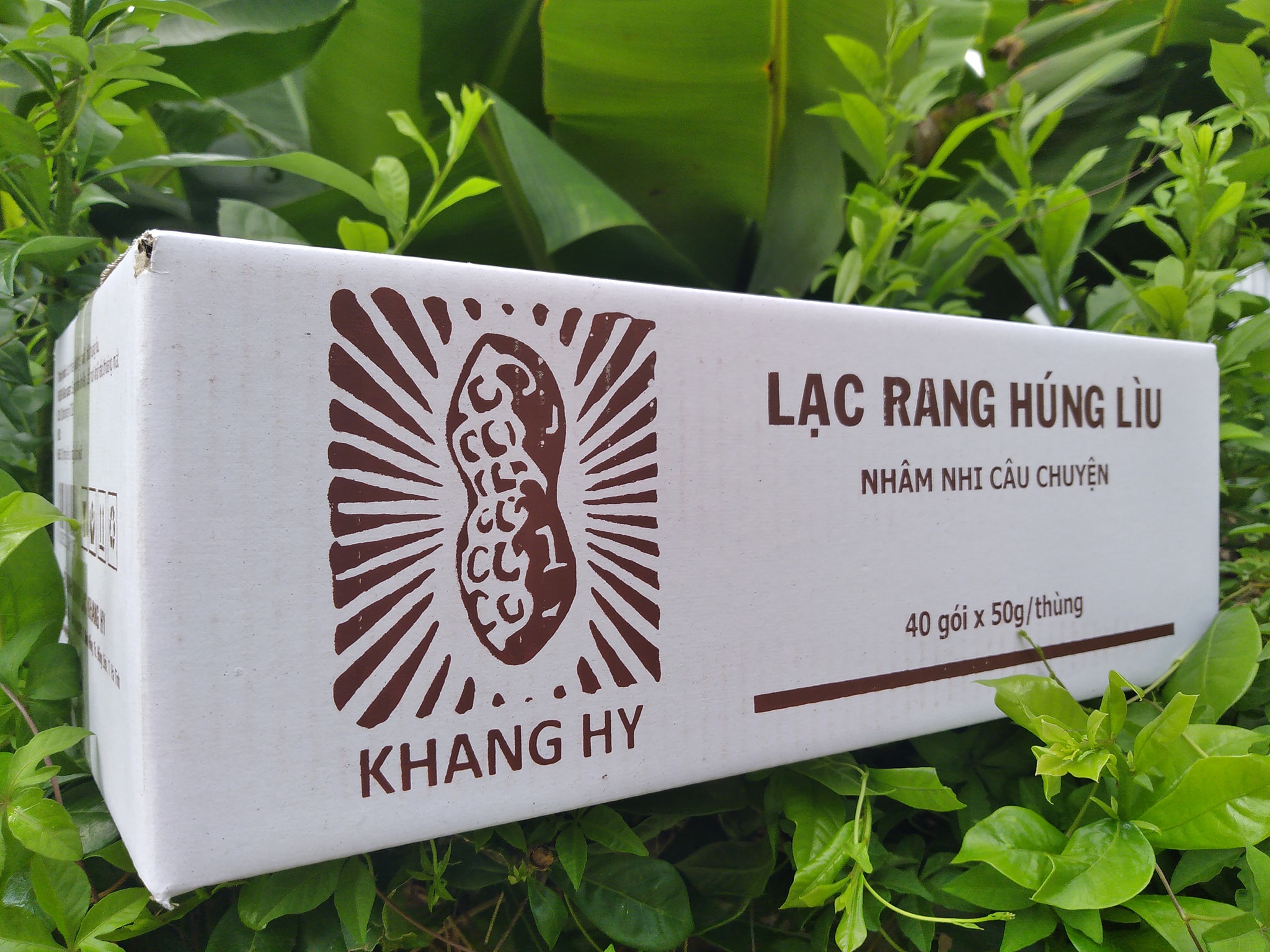 Thùng LẠC RANG HÚNG LÌU 40 GÓI X50G/THÙNG  MÃ VẠCH 8938532361158