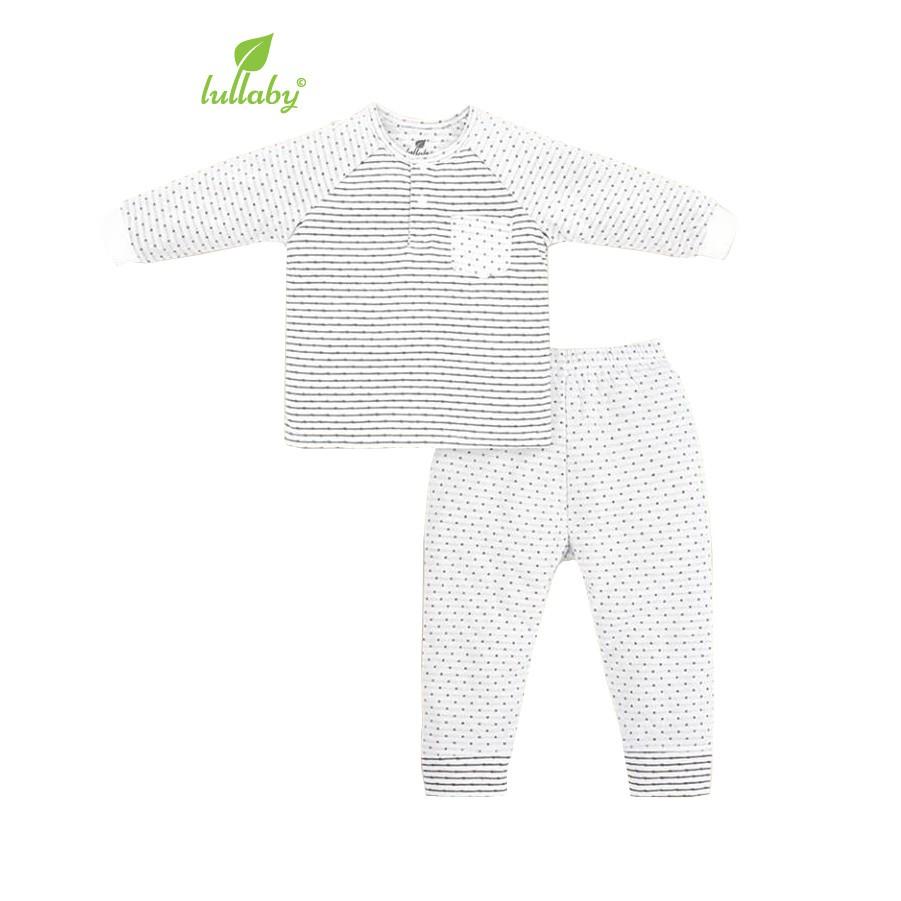 LULLABY - Bộ dài tay raglan thu đông Double face bé trai/bé gái NH2930-19NH04-18