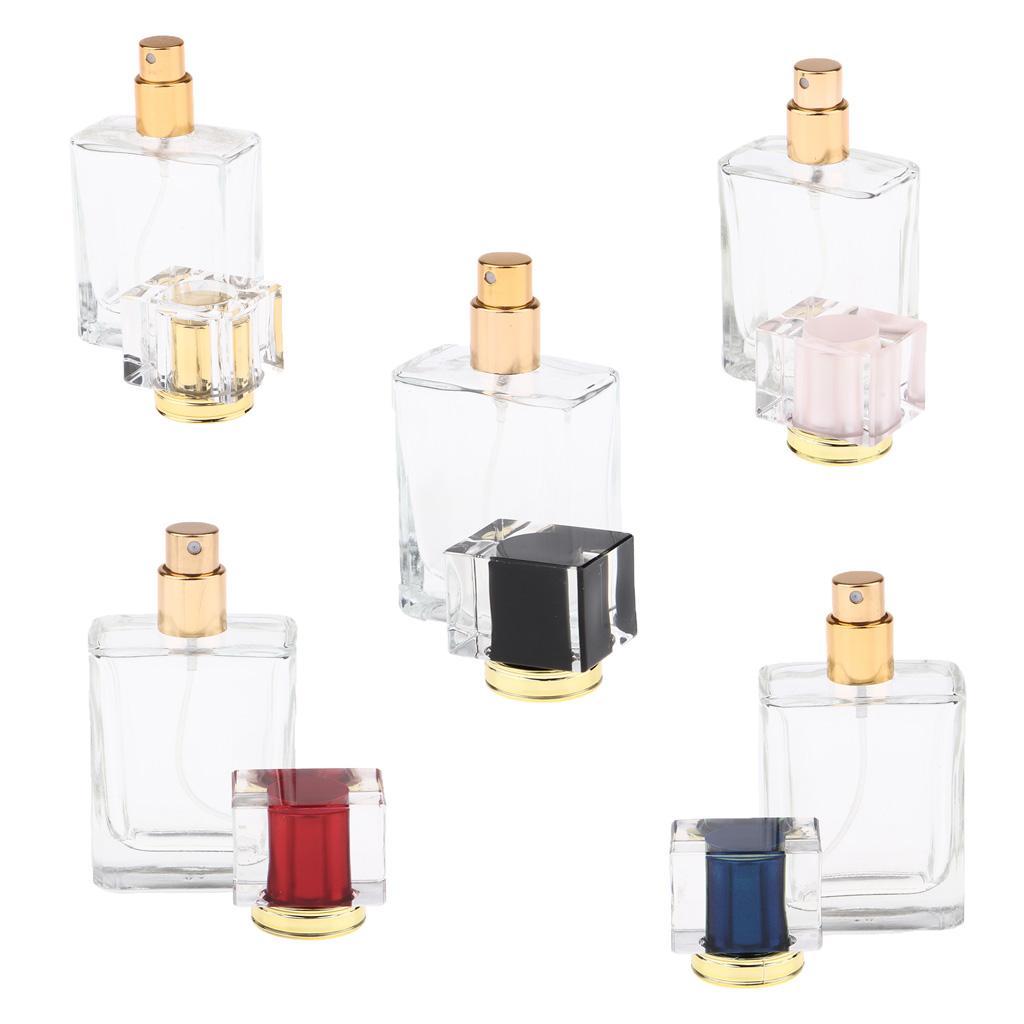 Empty Glass  Bottle Aftershave Spray Containers 50ml