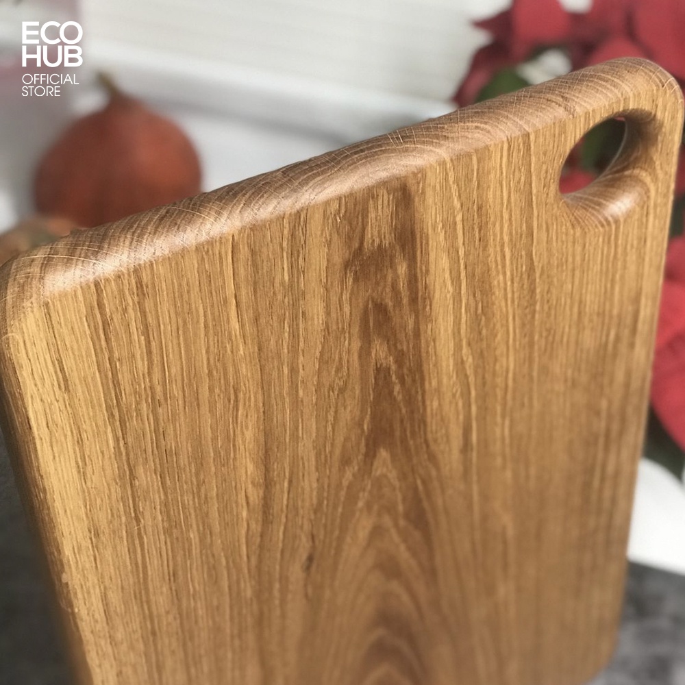 Thớt gỗ decor, thớt gỗ Sồi nguyên tấm cao cấp