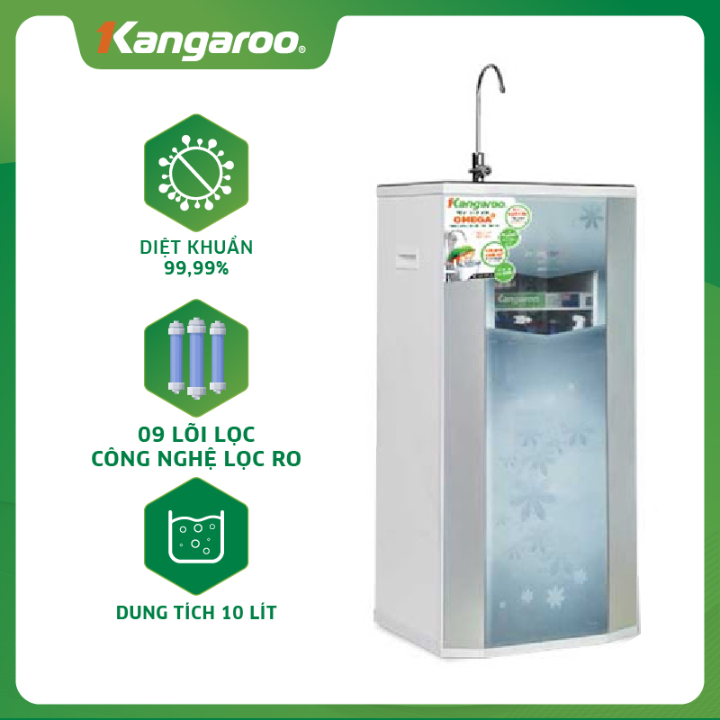 Máy Lọc Nước RO Vỏ Tủ VTU Kangaroo KG02G4VTU 9 Lõi - Hàng Chính Hãng