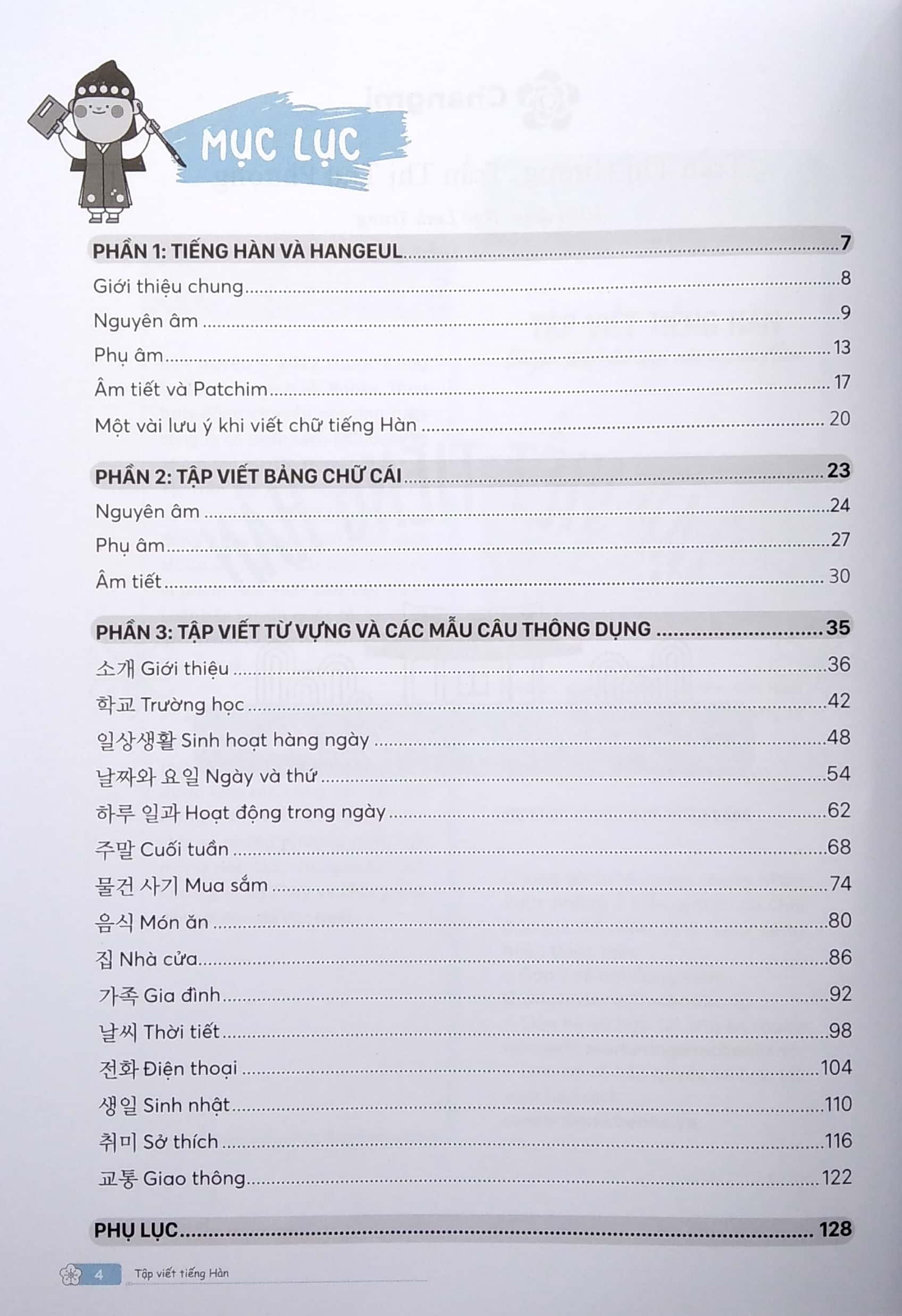 Tập Viết Tiếng Hàn - Luyện Viết Chữ Đẹp Như Người Hàn