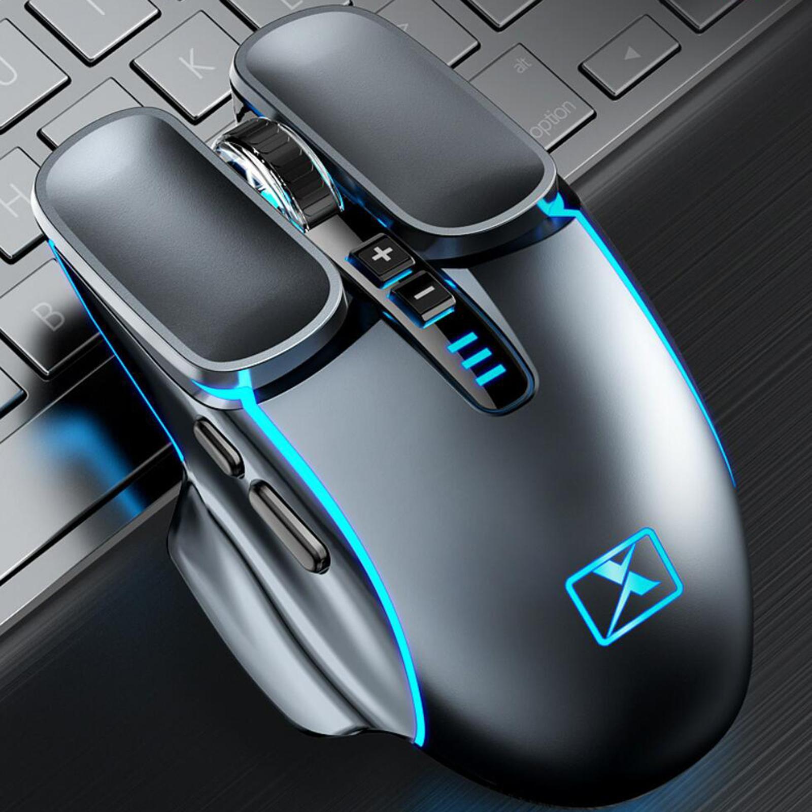 M215 Wireless Gaming Mouse Portable Wireless Computer Mouse for Computer Gray