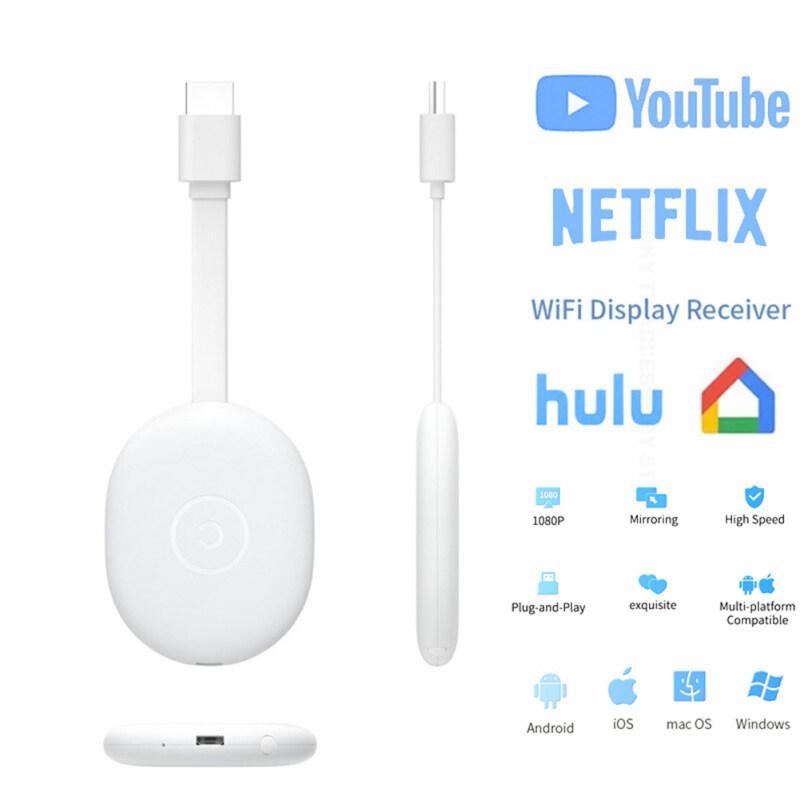 Bộ điều hợp màn hình không dây tương thích với hdmi Điện thoại di động Chromecast Dongle Màn hình phản chiếu HD để theo dõi máy chiếu