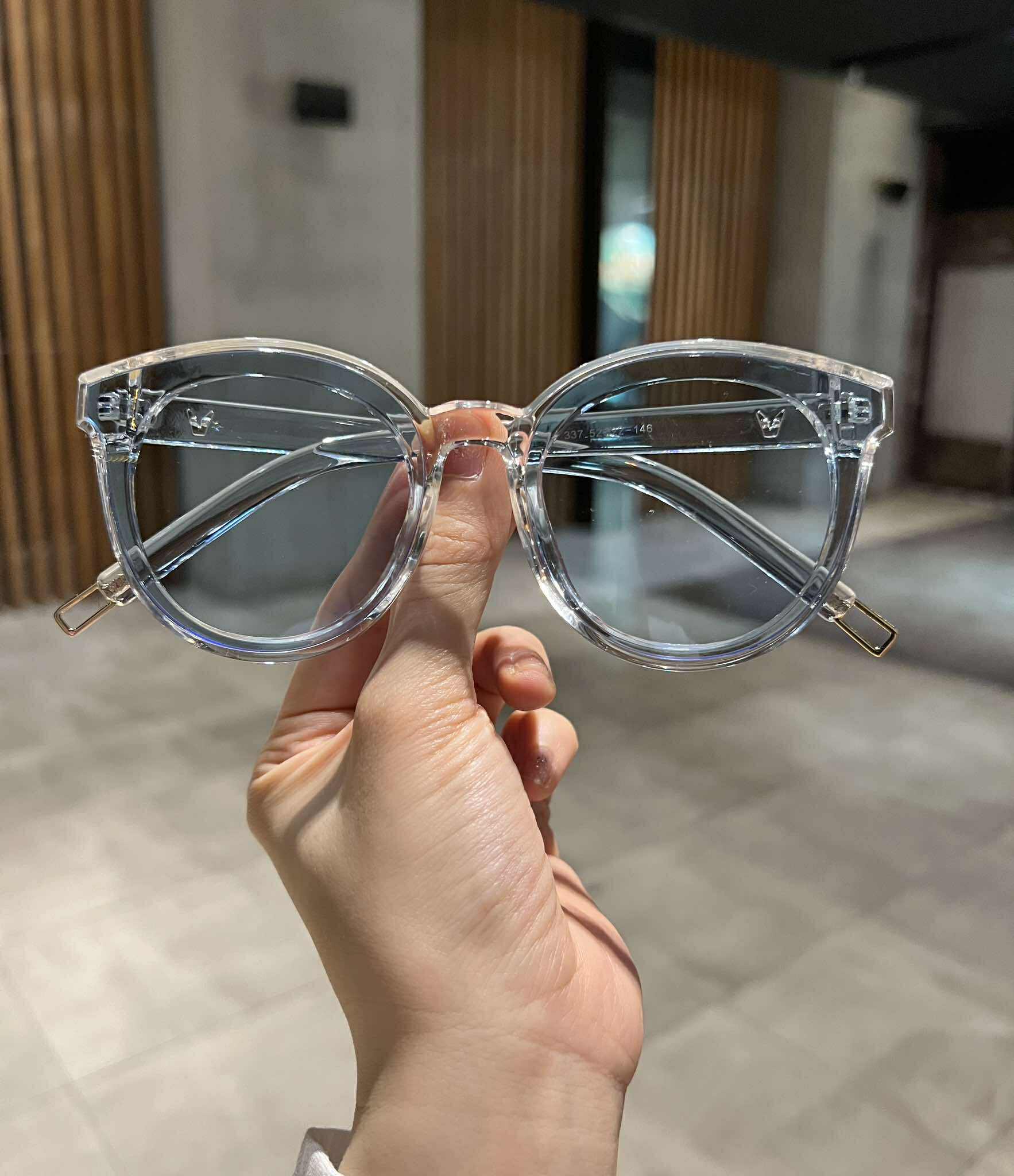 Kính râm Mắt tròn unisex đi ngày đêm