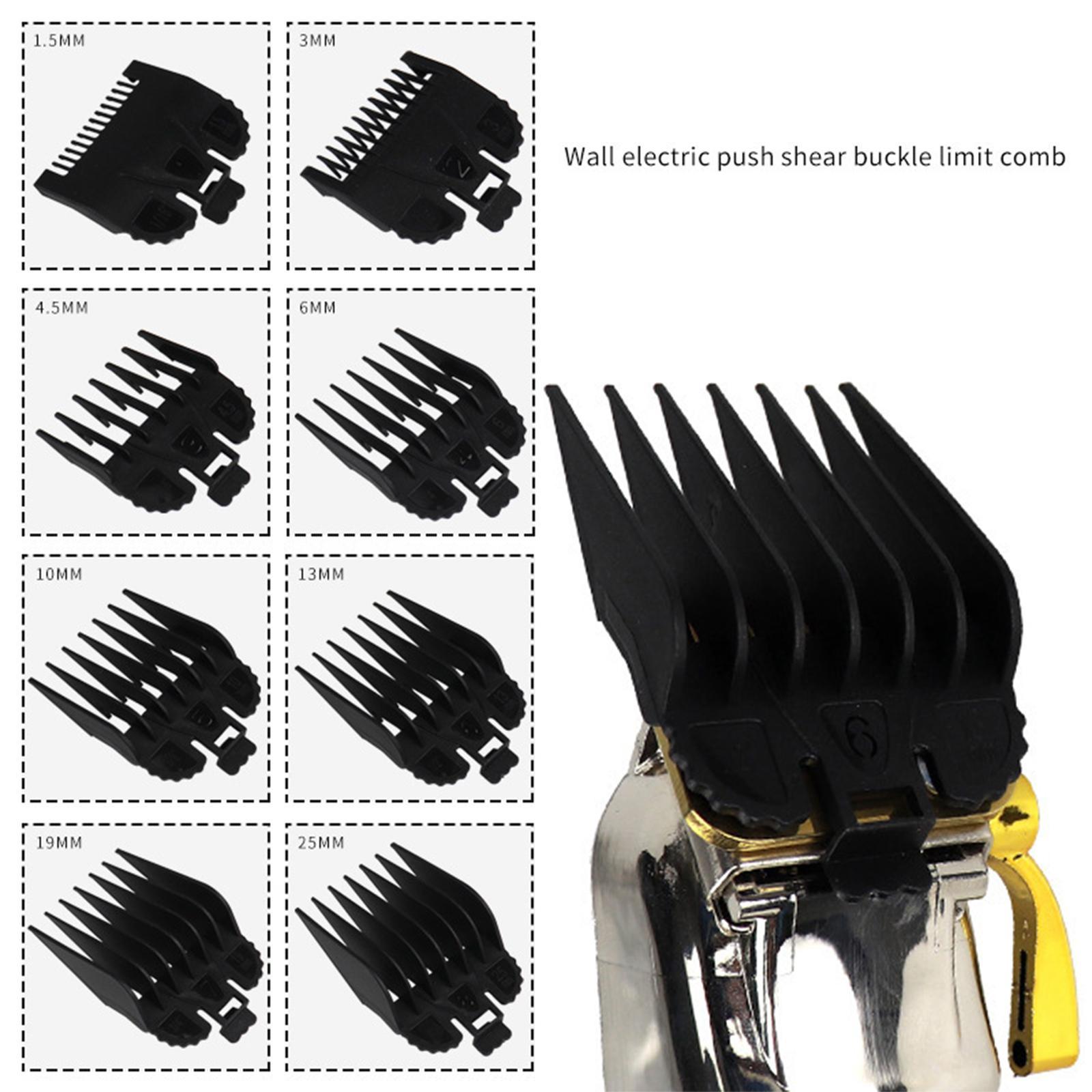8 Piece/Set Hair Guide Combs Attachment Barber Tool