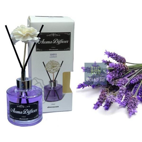Chai tinh dầu Aroma Diffuser Korea 130ml thơm phòng cao cấp - Dùng được lâu dài