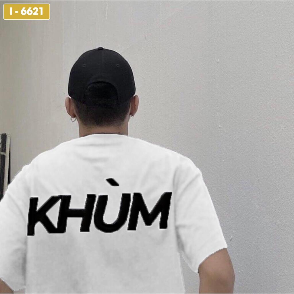 Áo Thun Nam UNISEX chữ KHÙM - CÓ BIG SIZE