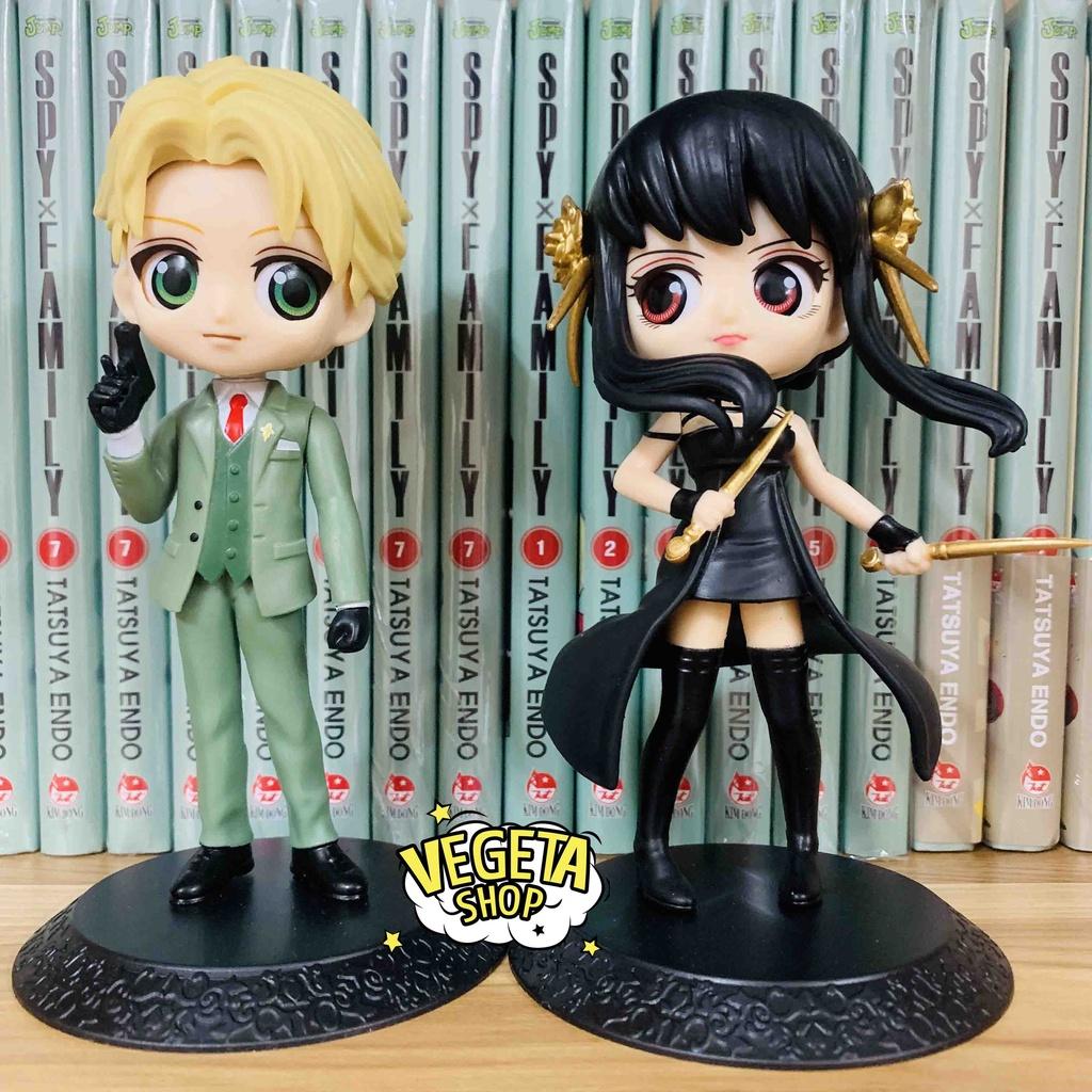 Mô hình Spy X Family Gia đình điệp viên - Mô hình Anya - Q Posket - Anya Forger Loid Forger Yor Briar - Cao 14~15cm