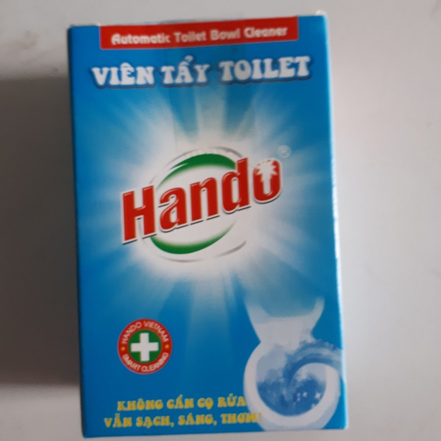 Viên tẩy toilet sạch thơm thơm sạch Hando 400 lần xả nước