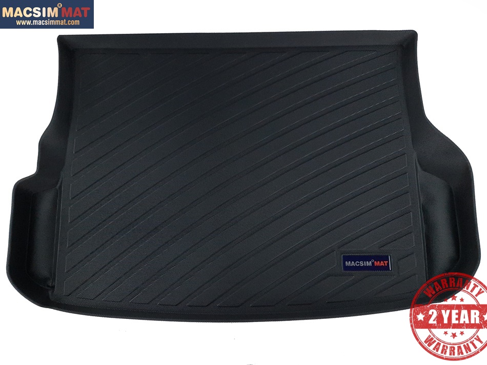 Thảm lót cốp xe ô tô Lexus RX 2010-2015 nhãn hiệu Macsim chất liệu TPV cao cấp màu đen