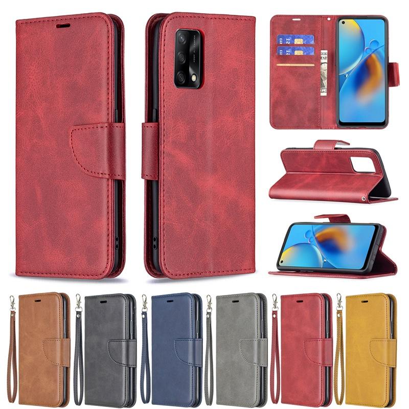 Ốp lưng điện thoại dạng ví da lật dành cho OPPO A15 A54 4G A74 A94 A93 A55 5G F19 Pro Plus Reno5z 5G Reno5F