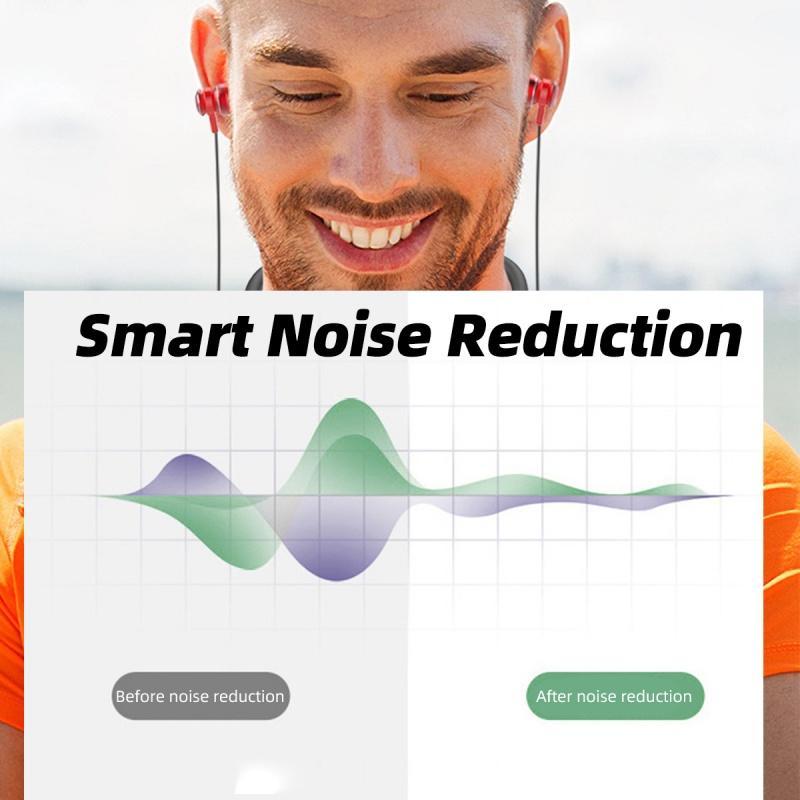 Tai nghe không dây Hdoorlink Bluetooth 5.0 kiểu nhét tai đeo cổ sạc được cho chơi thể thao