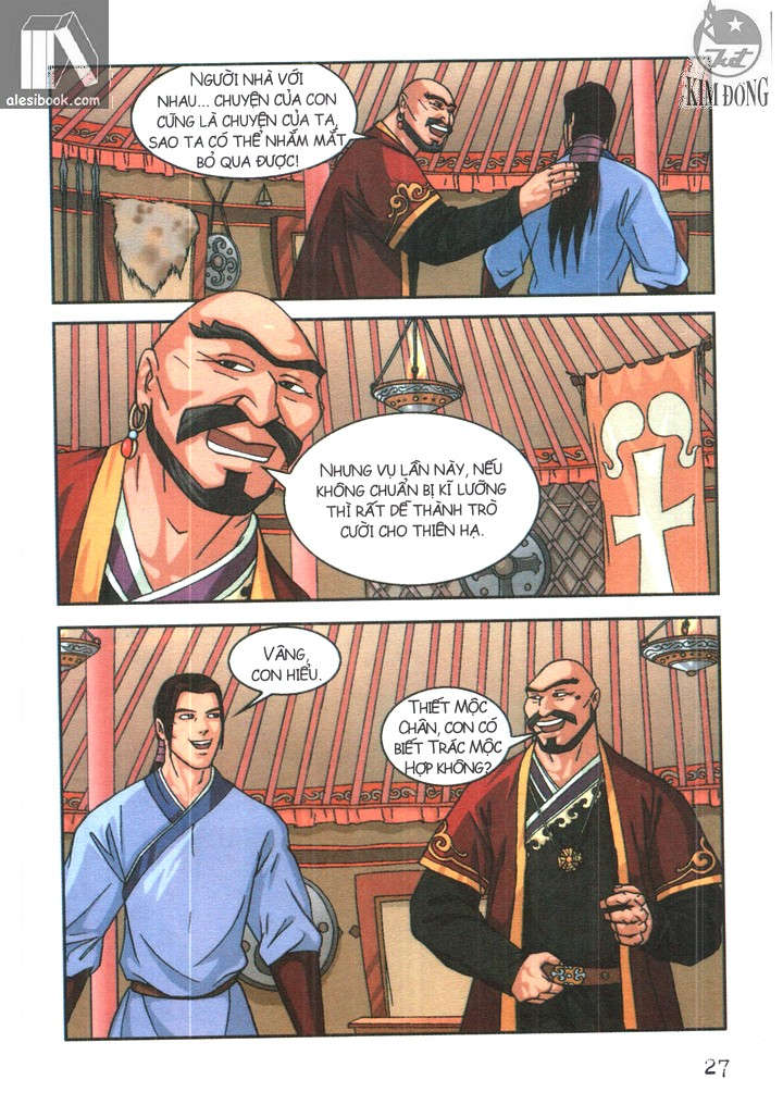 thành cát tư hãn chapter 29 7