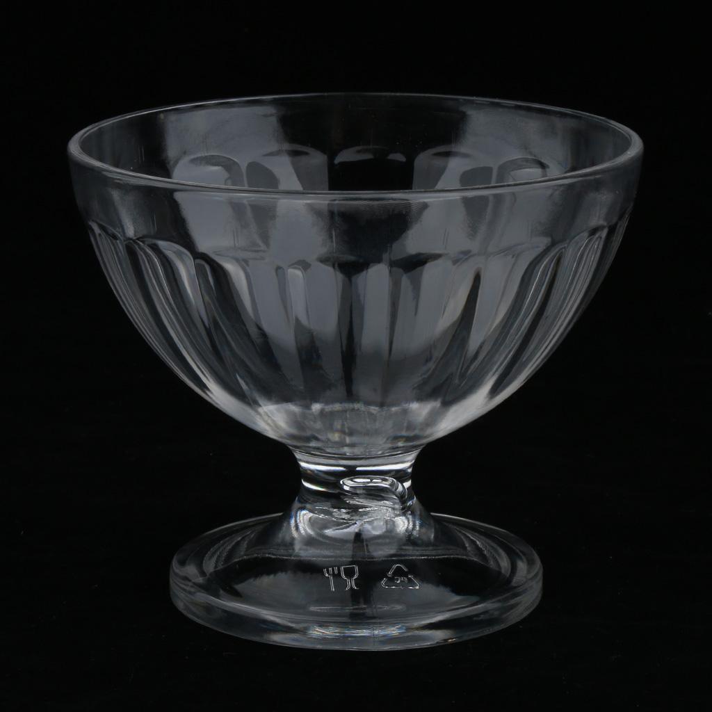 Clear Acrylic Ice Cream Cup Sundae Cup Fruit Dessert Bowl Milkshake Cup #1