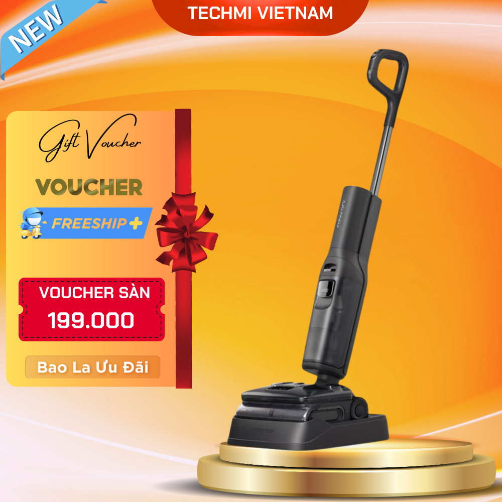 Máy Hút Bụi Lau Nhà Roborock F25 ACE Giặt 90 Độ Lực 20.000 Pa - Hàng Chính Hãng