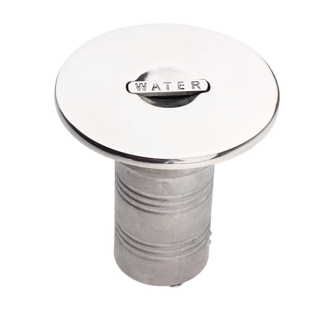 Boat Deck Fill /Filler    1-1/2" - Water Full 316 Stainless Steel