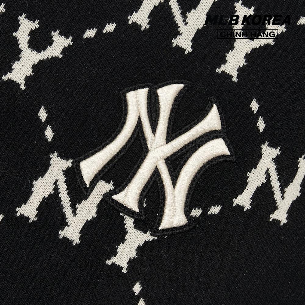 MLB - Áo sweater phom suông tay dài Dia Monogram Overfit 3AKPM0226