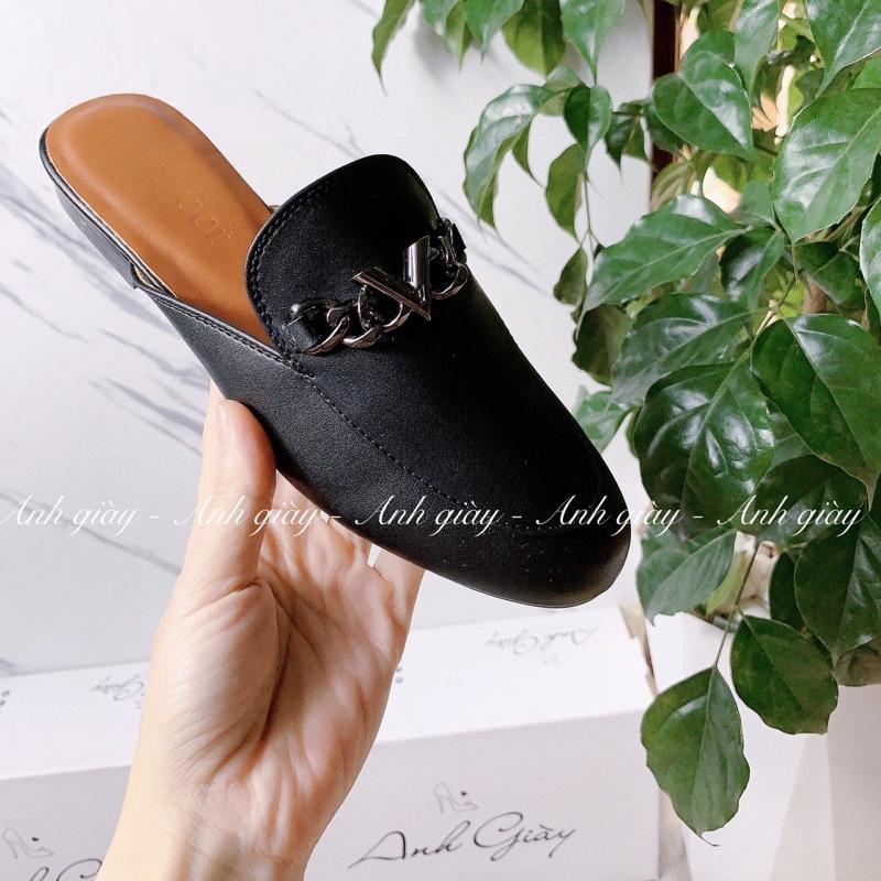 DL01 - DÉP SỤC NỮ MŨI TRÒN DA LÌ XÍCH V HANG LOẠI 1