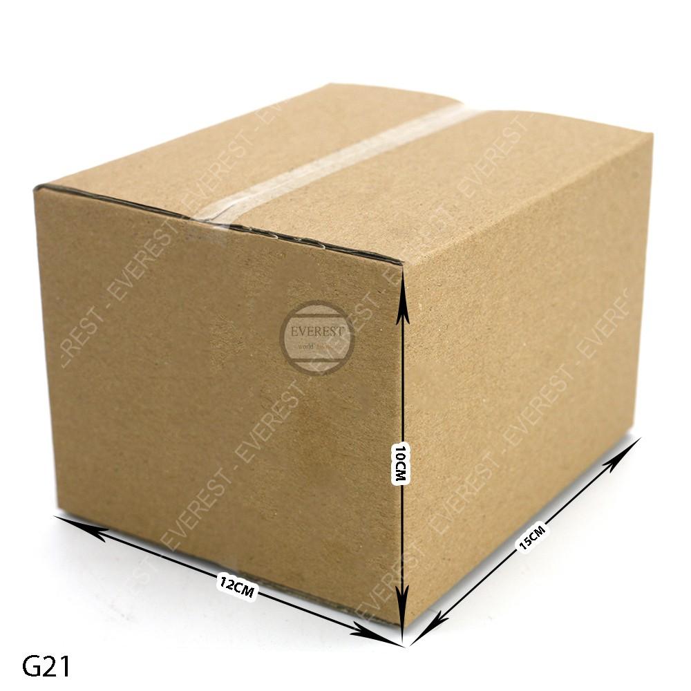 Combo 20 thùng G21 15x12x10 giấy carton gói hàng Everest