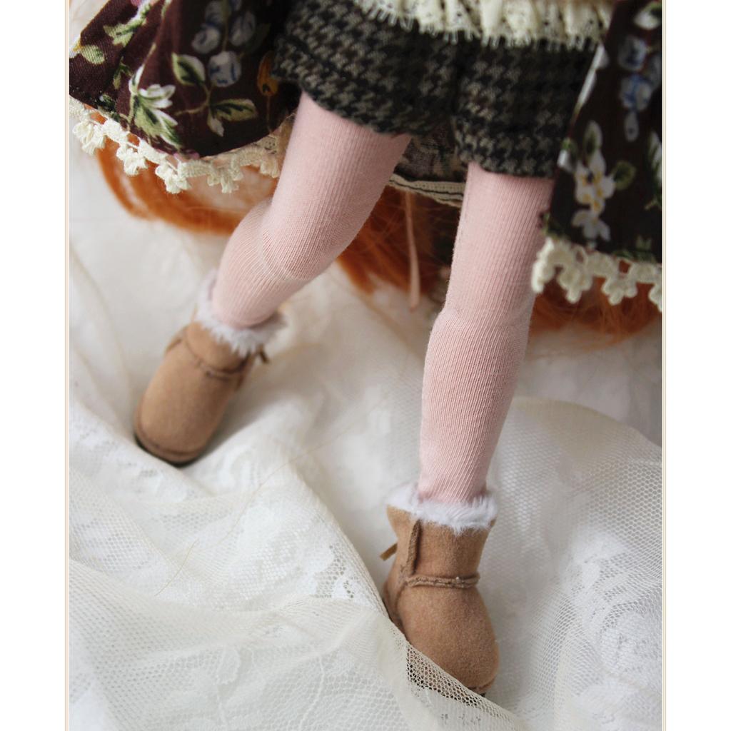 8 Colors Available Winter Leggings Trousers for 1/6 Blythe 12inch DOD LUTS Dress Up Accessories