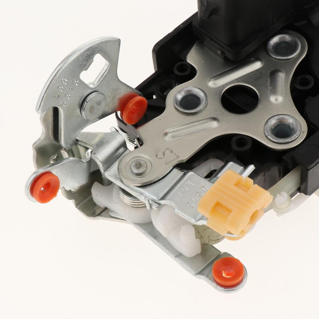 Door Lock Actuator Integrated Latch LH Driver Side Front for
