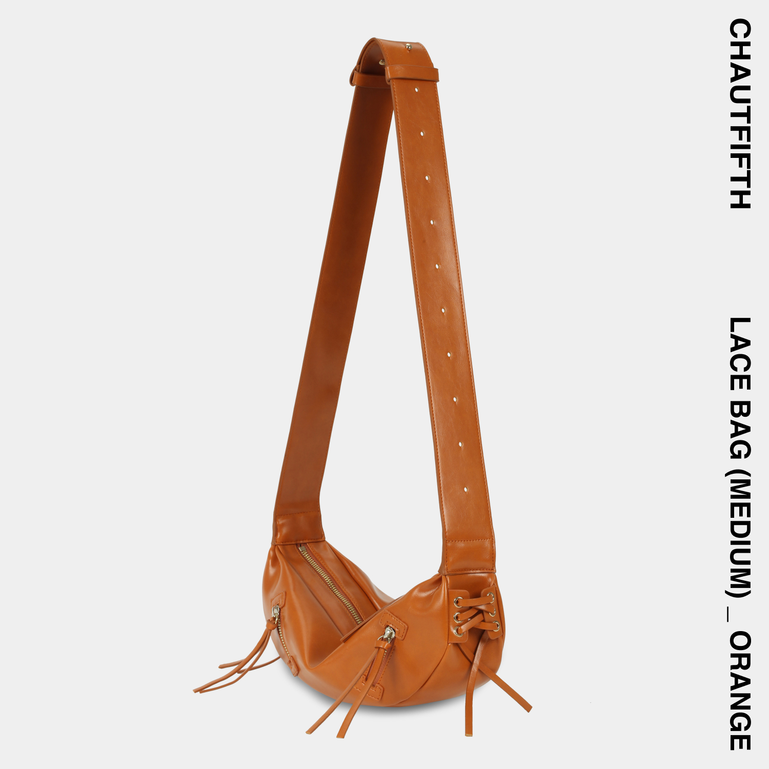 Túi xách LACE BAG size lớn  màu Cam - CHAUTFIFTH