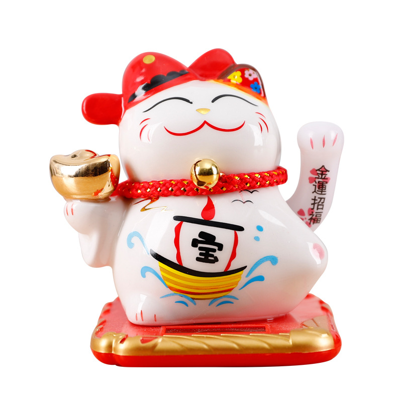 7 Mẫu mèo thần tài vẫy tay năng lượng ánh sáng siêu Cute