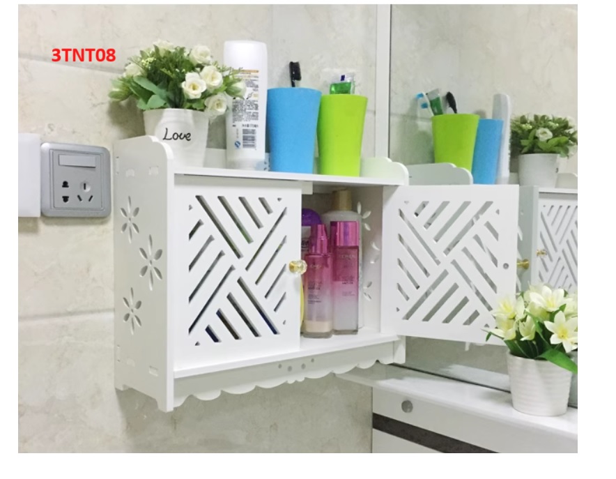 Tủ nhà tắm, tủ nhà vệ sinh, tủ nhà tắm chống thấm nước 3TNT08 - Nội thất lắp rắp Viễn Đông Adv
