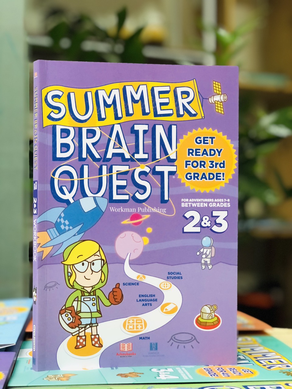 Sách sunner brain quest 2&3 phát triển tư duy iq cho bé - in màu ( 7 - 8 tuổi )