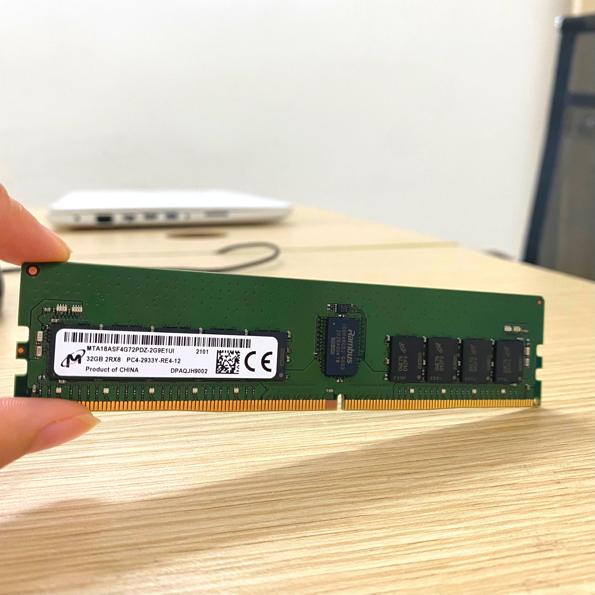 Ram Server ECC RDIMM Micron 32GB 2933MHz DDR4 – MTA18ASF4G72PDZ-2G9E1 - HÀNG CHÍNH HÃNG