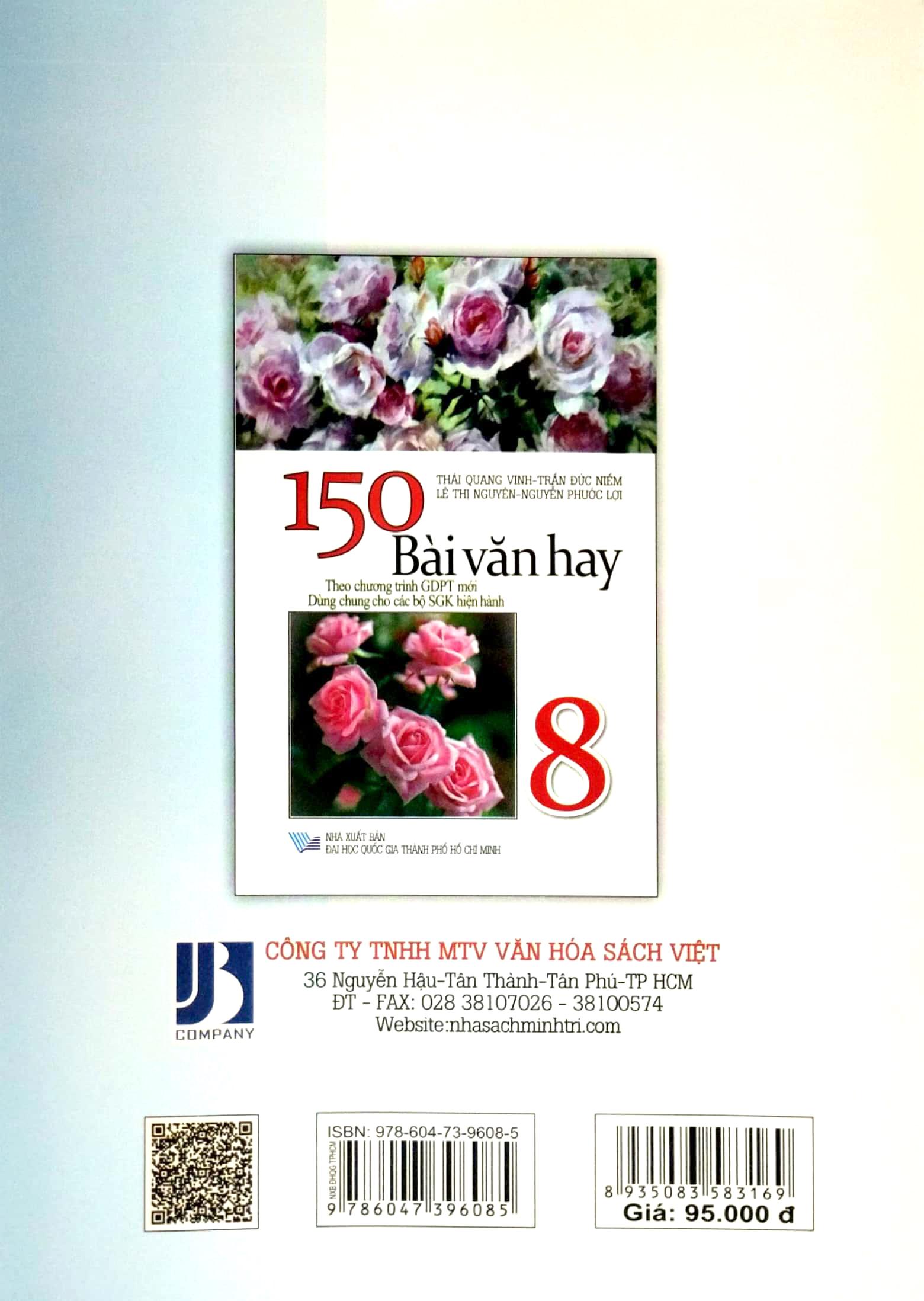 150 Bài Văn Hay Lớp 8