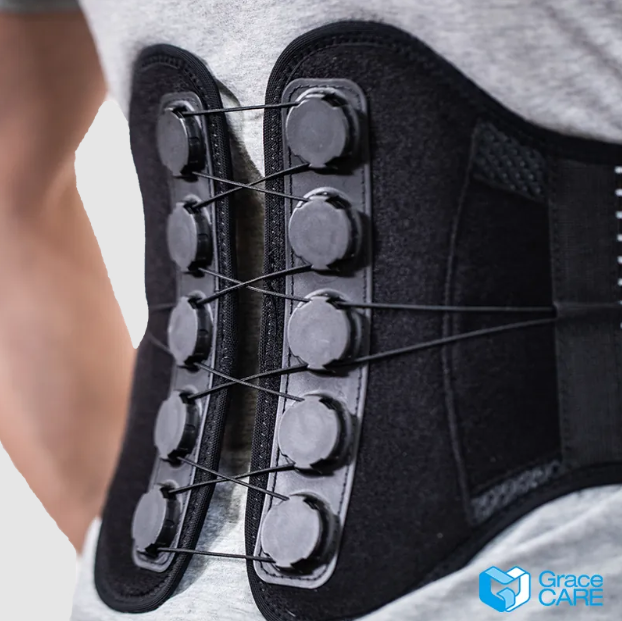 Đai bảo vệ lưng, cột sống Grace Care LH220 sử dụng hệ thống dây kéo tùy chỉnh