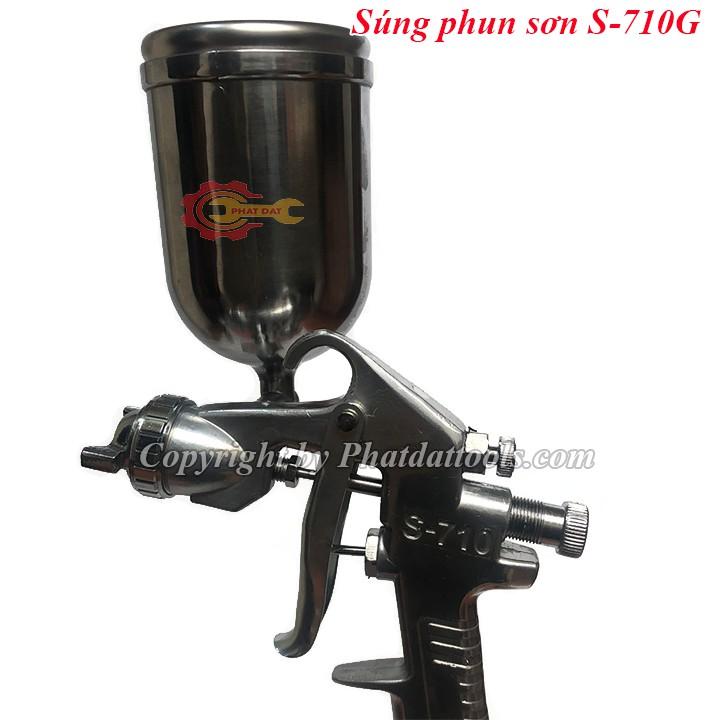 Súng phun sơn S-710G cao cấp-Bảo hành 6 tháng