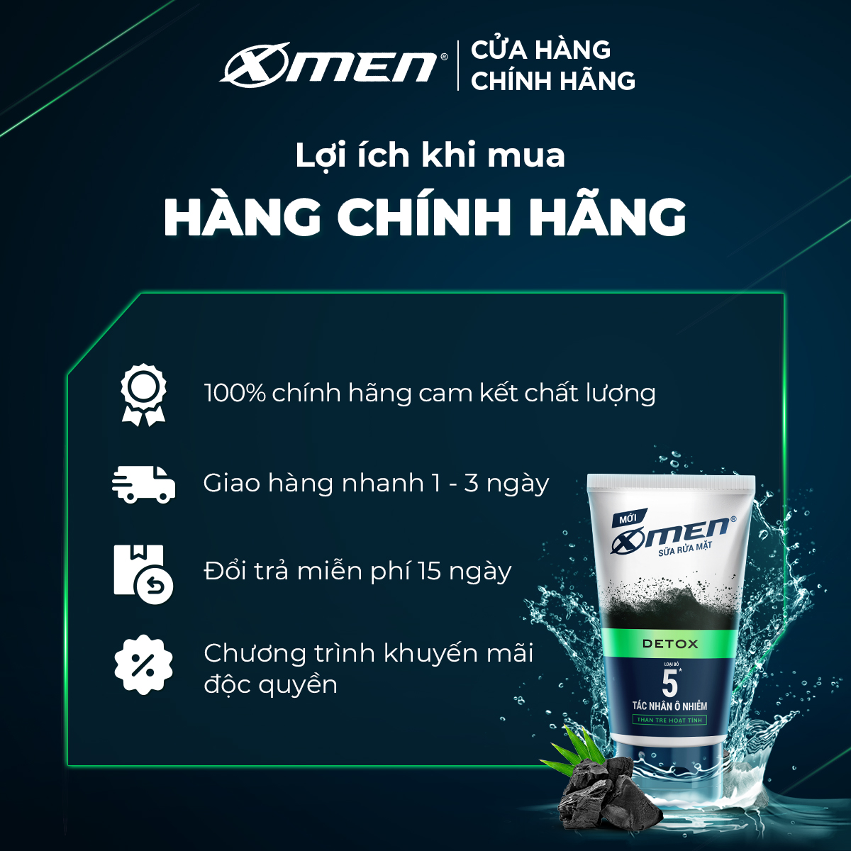 Sữa Rữa Mặt Xmen 100g - Đa tác dụng