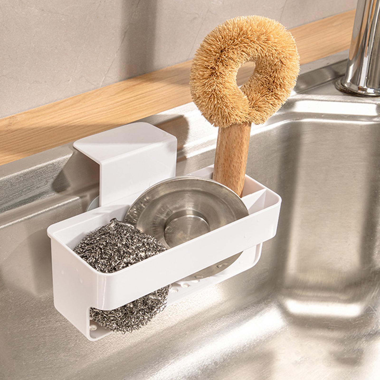 Sink Organizer Holder Dishcloth Rack Sink Caddy for Bathroom Sink Home