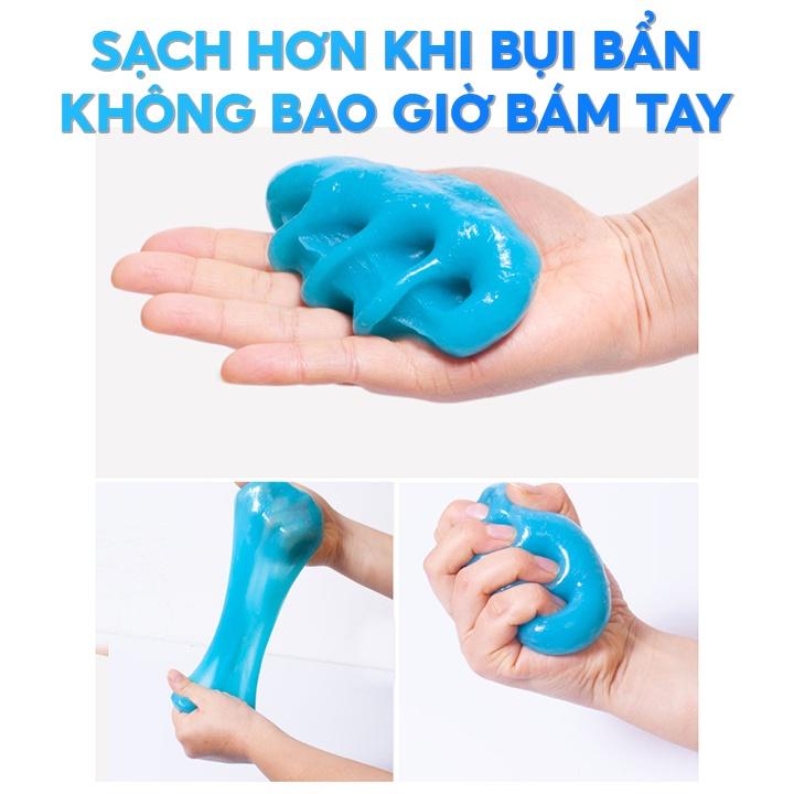 Gel Vệ Sinh Bàn Phím Vệ Sinh Lọc Gió Xe Ô Tô Slime Làm Sạch Mọi Góc Nhỏ Trên Xe Hơi Không Bám Bẩn Lên Tay QC-049 QC-049