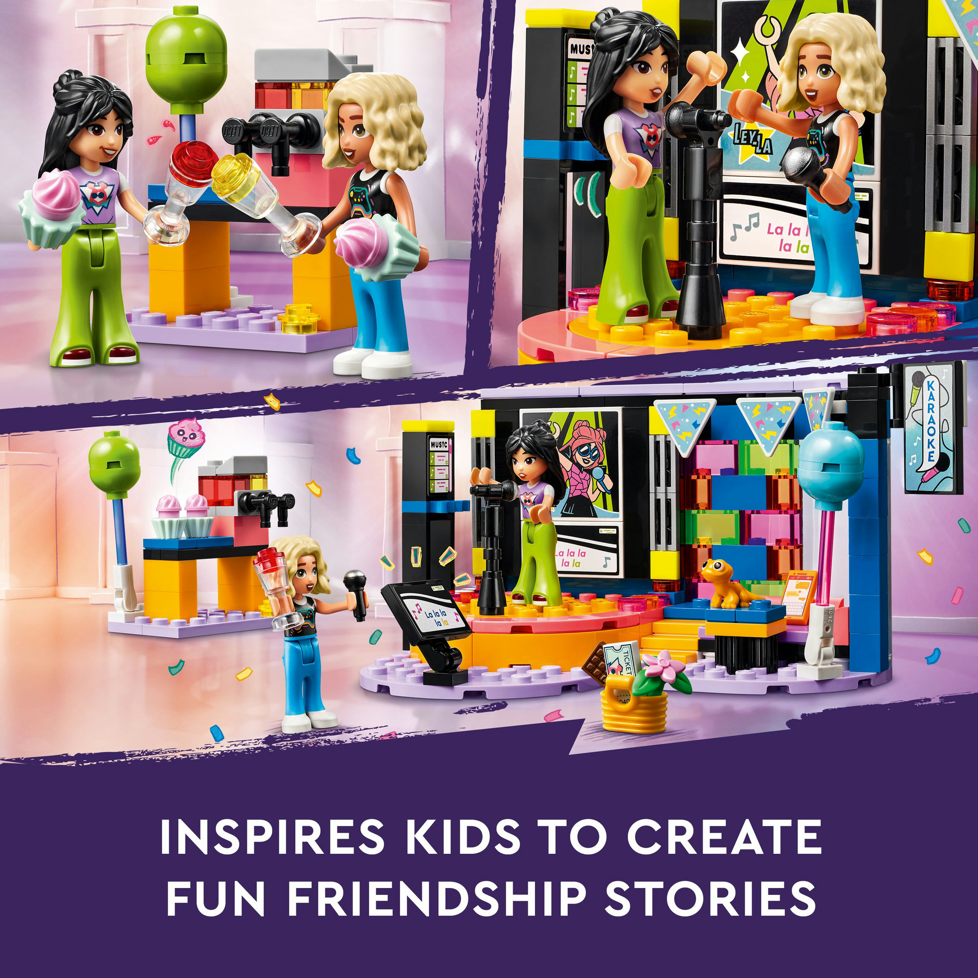 LEGO FRIENDS 42610 Đồ chơi lắp ráp Phòng hát karaoke (196 chi tiết)