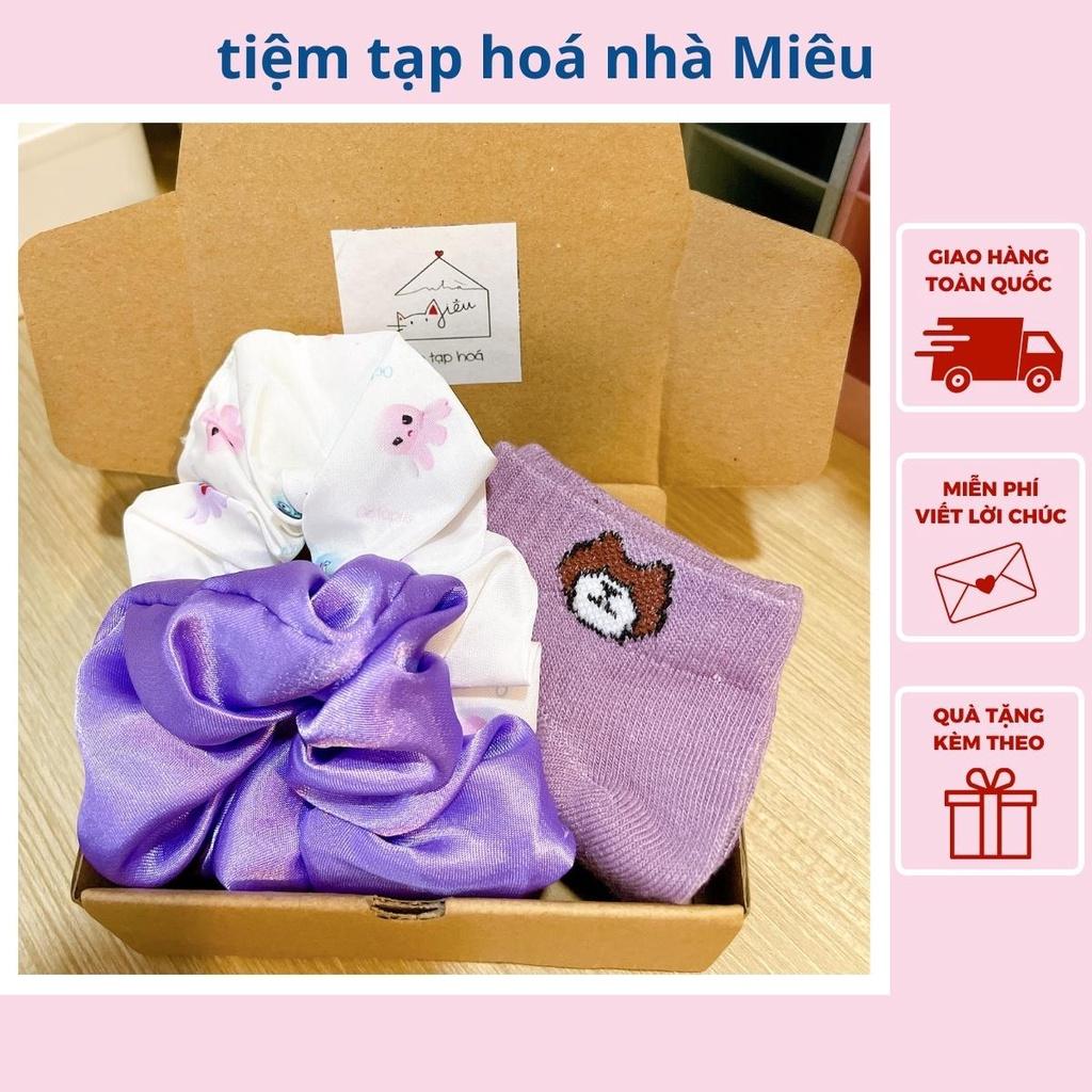 Set hộp quà tặng bạn gái - người yêu - chị em gái - Gift set quà tặng người thân | tiệm tạp hoá nhà Miêu