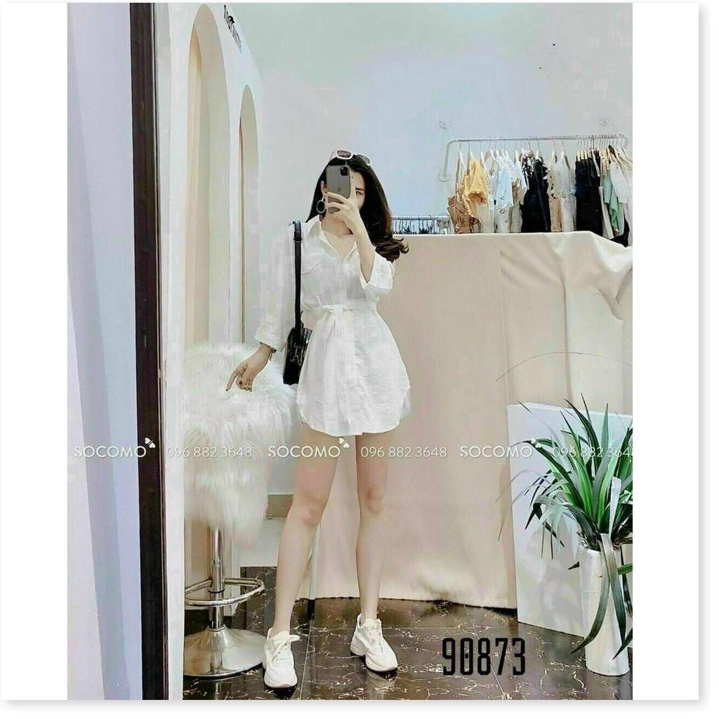 SET ĐŨI TAY DÀI,QUẦN NGẮN SIÊU XINH,MỀM MỊN ĐỌC LẠ KHÓ TÌM,SANG CHẢNH HÀN QUỐC TRANG NEMO 36 FASHION