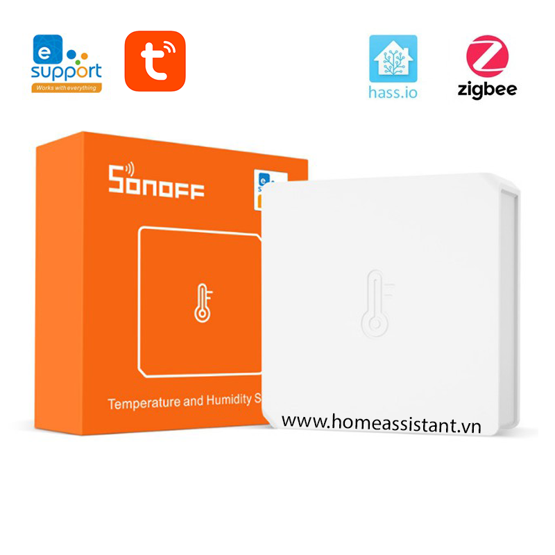 Cảm Biến Nhiệt Độ Độ Ẩm Zigbee 3.0 Tuya Sonoff SNZB-02 (Hỗ trợ Homeassistant)