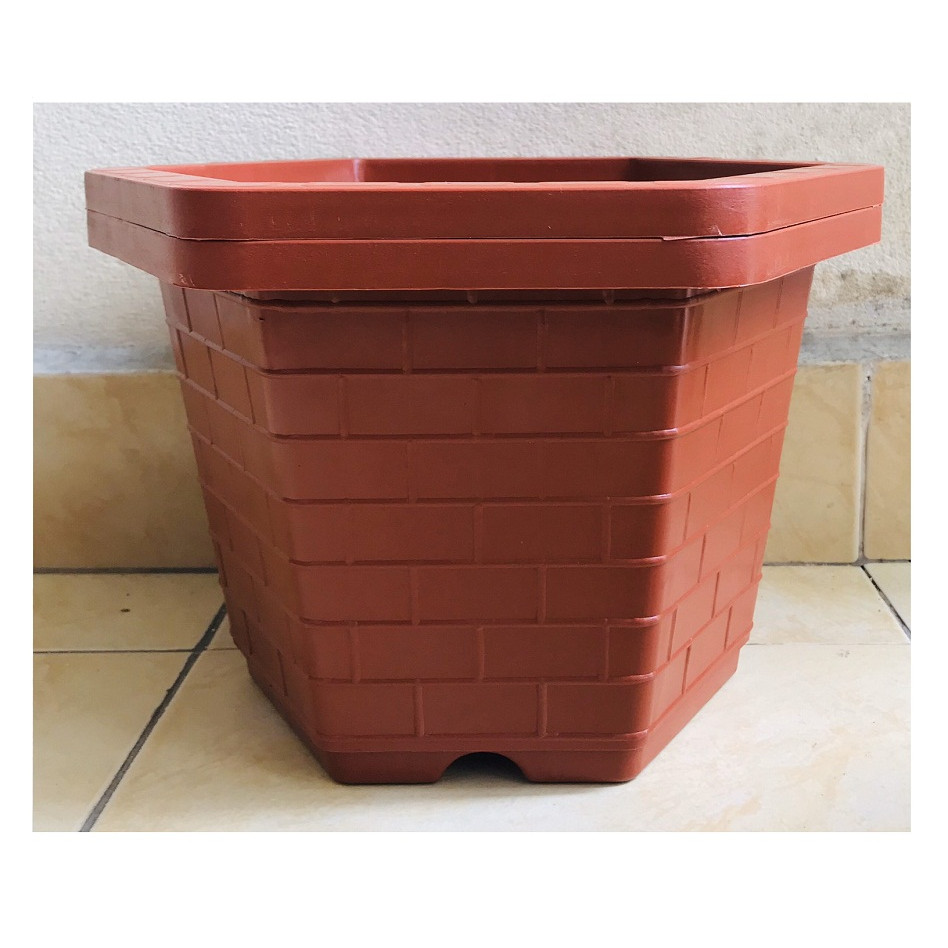 2 Chậu Nhựa Trồng Cây Cảnh, Hoa FA-350 Bình Thuận Plastics