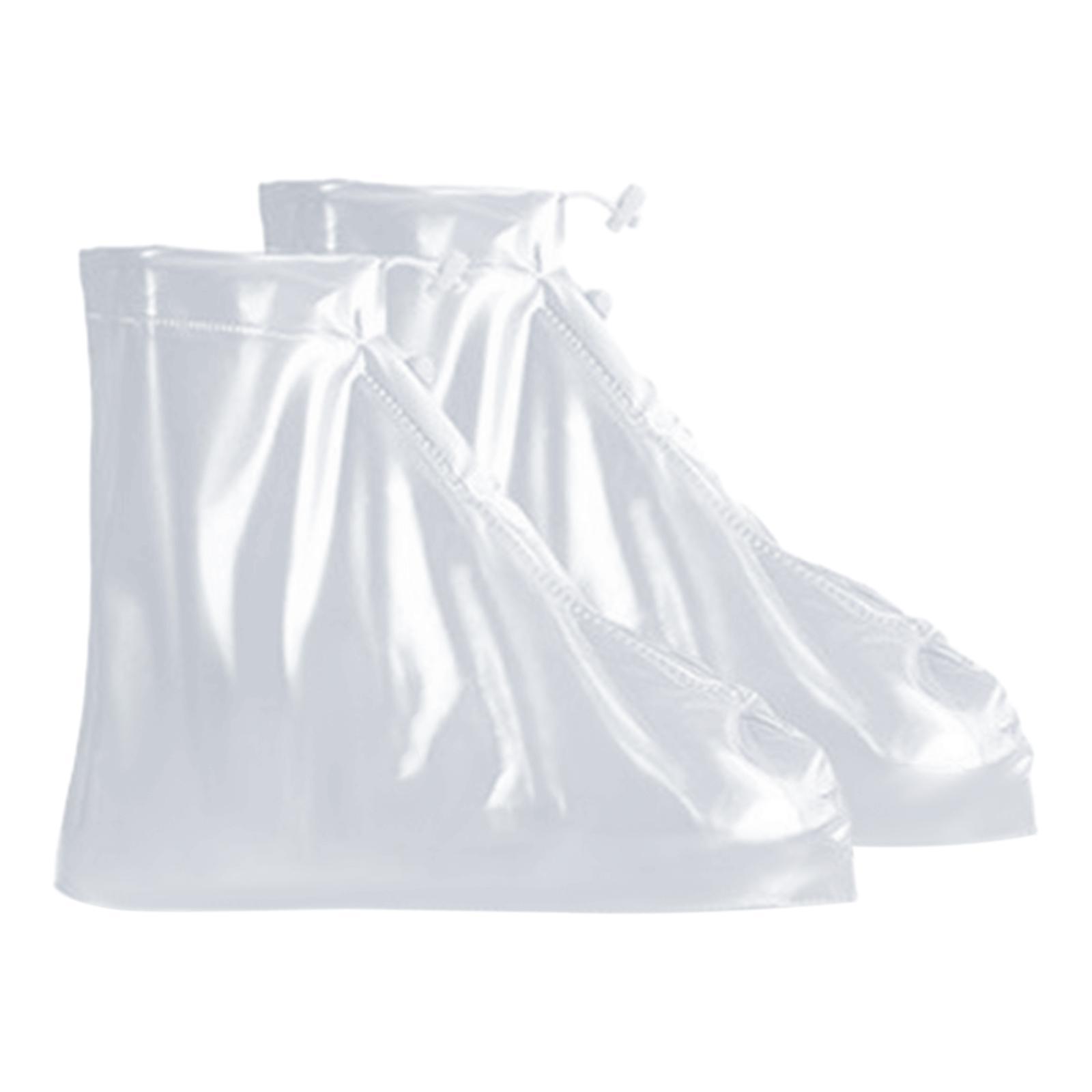 Waterproof Shoe Covers, Boot Covers Shoe Covers for Rain Overshoes Reusable Over Shoes Galoshes Shoe Protectors with Zipper