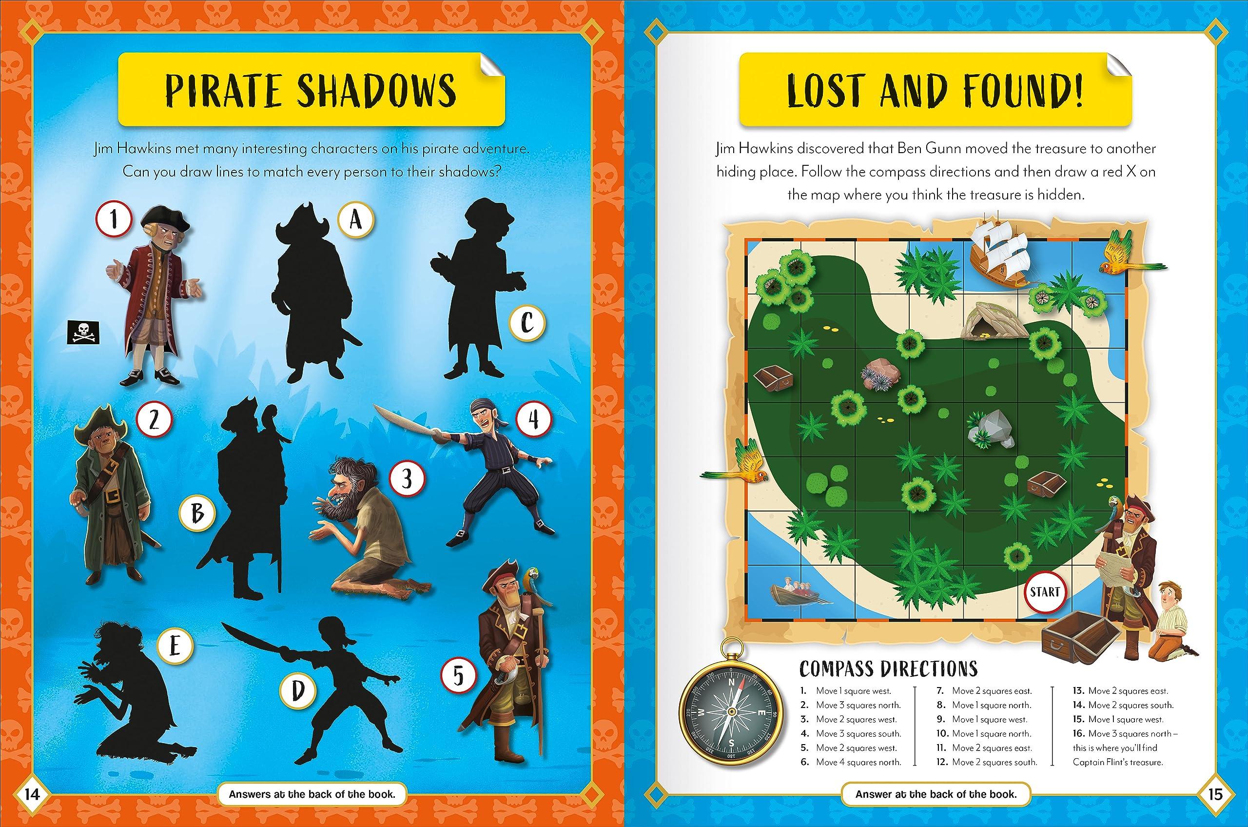 Sách ngoại văn: Sticker Activity Books - Treasure Island