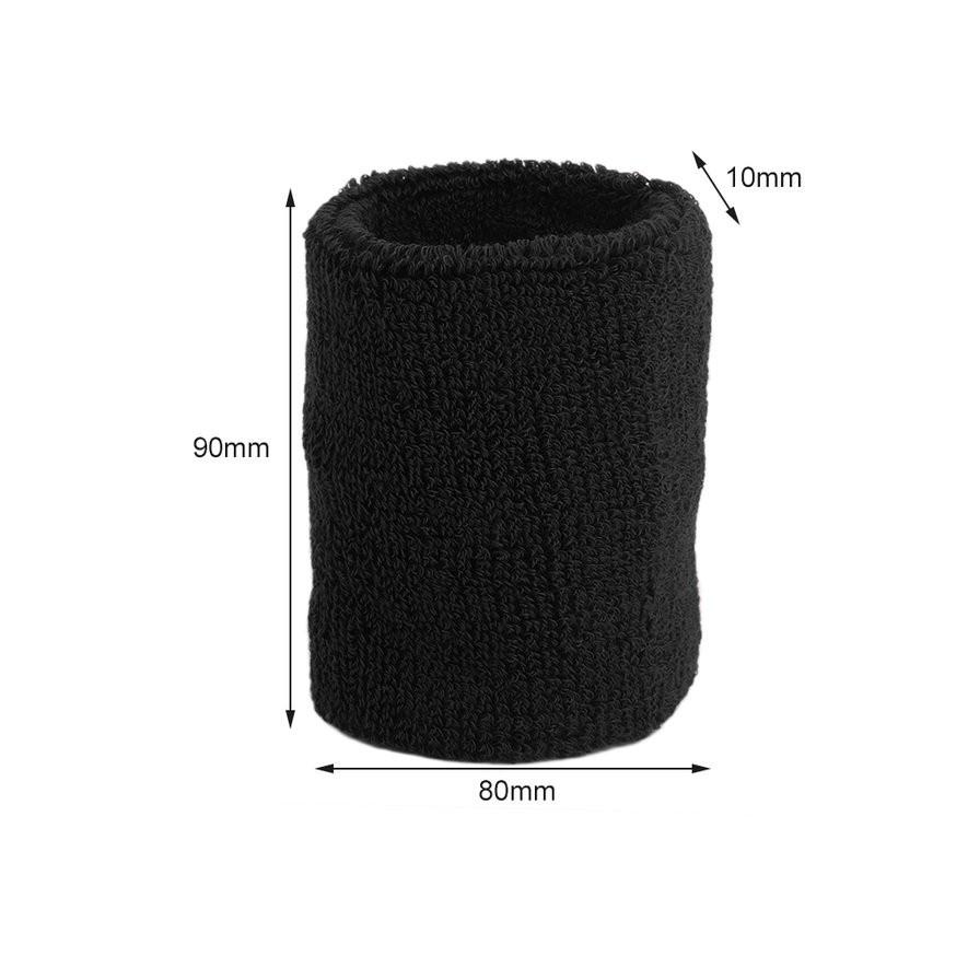 Băng Đeo Cổ Tay Thể Thao Thấm Hút Mồ Hôi Chất Liệu Cotton