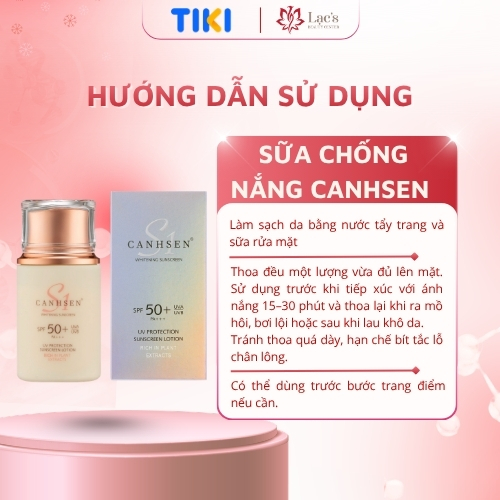 Sữa chống nắng CANHSEN S1 Whitening Sunscreen 50ml